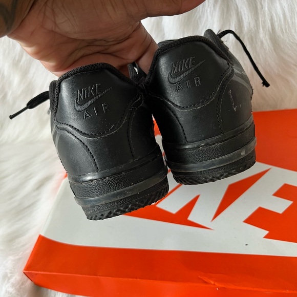 Black Nike React Air Force 1 - Picture 6 of 8